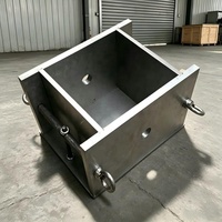 Dispositivo de Prueba de Resistencia de Unión de Varillas de Hormigón, Cubo de Prueba de 150 mm, Manómetro de 0-1 mm para Máquina de Pruebas Universal