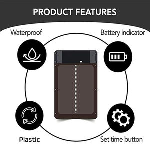 Abridor de puerta de inducción automático para gallinero, Control de detección de luz, puerta de gallinero inteligente, puerta automática de granja de plástico - Product Image 4