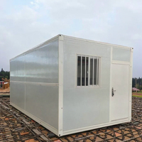 Modern 20ft prefabrik çelik ev düz paketi emlak minik modüler yaşam konteyneri ev katlanabilir ev modüler ev