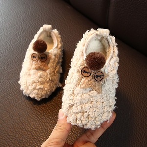 La primavera y el otoño de 2020 estrella lana zapatillas bebé cálido zapatos al por mayor zapatos de los niños - Product Image 1