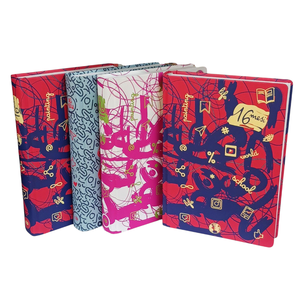 NOTABENE - AGENDA 16 MOIS LABYRINTHE 13X17.8 CM ASSORTI - Product Image 1