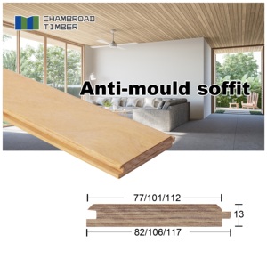 建筑天花板用实木线性拱腹板防火可持续优雅饰面 - Product Image 2