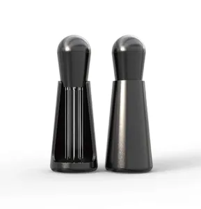 Kingze Barista alat pembuat kopi, peralatan Stainless Steel Espresso pengaduk tangan Espresso Tamper Distributor