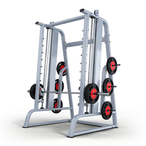 Machine Smith multifonctionnelle pour squats, banc de musculation et entraînement complet du corps, idéale pour le renforcement des muscles des épaules - Product Image 3