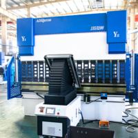 Presse plieuse hydraulique CNC 60T-300T 3200mm pour le pliage de tôles d'acier