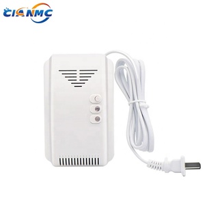 Ev AC220V doğal LPG LNG yanıcı gaz kaçak dedektörü ile ab veya 3 Pin fiş - Product Image 2