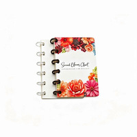 Carnet à disques vierge Awesomesub pour sublimation, personnalisable, double face, pour transfert thermique, journal/agenda pour impression DIY
