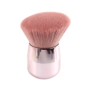 Brocha <span class=keywords><strong>de</strong></span> Maquillaje Kabuki Angular con Mango <span class=keywords><strong>de</strong></span> Plástico y Cerdas Sintéticas, Diseño <span class=keywords><strong>de</strong></span> Hongo, para Polvo Facial, Rubor y <span class=keywords><strong>Limpieza</strong></span> <span class=keywords><strong>de</strong></span> Uñas, con Logotipo Personalizado - Product Image 2