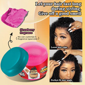 Soins des <span class=keywords><strong>cheveux</strong></span> naturels biologiques personnalisés Produits de coiffure <span class=keywords><strong>pour</strong></span> le bouclage Gel Wax <span class=keywords><strong>Crème</strong></span> de définition des boucles <span class=keywords><strong>pour</strong></span> femmes et hommes noirs - Product Image 4