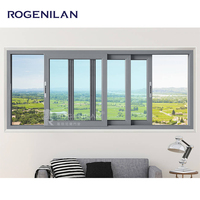Oferta Especial 2025: Ventanas Corredizas de Aluminio de Doble Acristalamiento con Vidrio de Baja Emisividad (Low-E) y Mosquitera