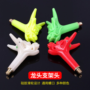 ที่วางคันเบ็ดตกปลาแบบโลหะเคลือบไฟฟ้าพร้อมแผ่นกันลื่นสำหรับคันเบ็ดตกปลา - Product Image 5