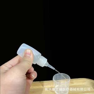<b>Plastic</b> Nozzle Bottle 10 20 30ml Screw Cap Cylinder Shape For Glue Paint <b>Packaging</b> - Product Image 2