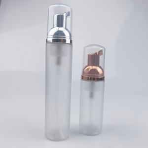 Bouteilles de shampoing pour cils en plastique rose God de 30 ml et 50 ml, vides, pour mousse nettoyante, avec pompe à mousse pour extensions de cils - Product Image 2