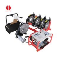 315 pe צינור חם להמיס hdpe pe היתוך התחת ריתוך מכונה עבור 90mm כדי 315mm