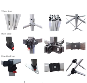 <span class=keywords><strong>เต็นท์</strong></span>หลังคาผ้าเคลือบ PVC กันน้ำ <span class=keywords><strong>โครง</strong></span>เหล็กหกเหลี่ยมขนาด 50 มม./40 มม. แบบกำหนดเอง สำหรับการตลาดเพื่อธุรกิจ - Product Image 4