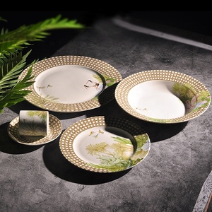 Fashion Nordic Style Classical Home Decors Ceramic Dinnerware Dishes <b>Plates</b> - Product Image 2