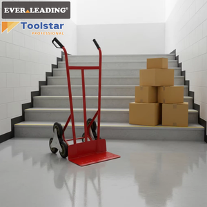 Chariot <span class=keywords><strong>de</strong></span> manutention industriel OEM robuste pour l'escalade des escaliers, capacité 550 lb, avec roues pleines <span class=keywords><strong>de</strong></span> 6 pouces pour la maison et la logistique - Product Image 5