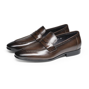 Calzado de Oficina Personalizado de Marca Propia a Precio de Fábrica, con Cordones, Punta en Pico, Parte Superior de Cuero, Transpirable, Antideslizante y Ligero para Primavera - Product Image 6