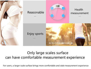Factory Low Price Best-selling Home Custom <strong>Smart</strong> Glass Body Fat <strong>Scale</strong> Digital Weight <strong>Scale</strong> with Body Composition - Product Image 3