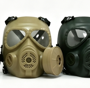 Masque à gaz tactique M04 avec système de filtration pour protection et sécurité en extérieur, idéal pour les jeux de guerre (professionnels militaires) - Product Image 2