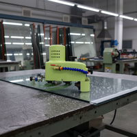Mini polisseuse électrique industrielle LINGZHIFENGRUI LZ-G220V 220V pour polissage à l'eau 800W, machine à chanfreiner le verre manuelle au design intuitif
