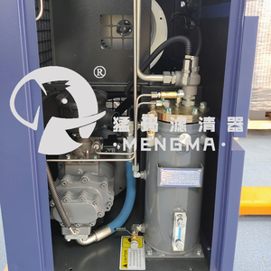 เครื่องอัดอากาศแบบสกรูแม่เหล็กถาวร M-10AV 7.5 กิโลวัตต์ 10 แรงม้า 8-13 บาร์ ควบคุมอัจฉริยะ ระบบแรงเหวี่ยง แบบตั้งพื้น ระบายความร้อนด้วยอากาศ แบบหล่อลื่น - Product Image 5