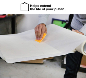 보호 스크린 인쇄 표면을 청소 및 제거 할 수 있음 스크린 인쇄 Platen 테이프 - Product Image 4