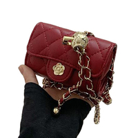 Dompet Clutch Mini Kulit PU Wanita Tas Tangan Wanita Dompet Desainer Tas Bahu Wanita untuk Wanita Tas Tangan Dompet Mewah Bermerek