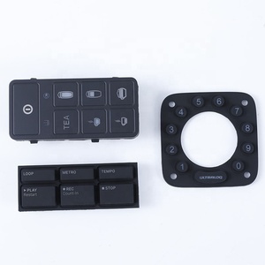 High Quality Epoxy Matte Coating Laser <strong>Etching</strong> Spraying backlit Silicone Rubber <strong>Keypads</strong> <strong>Button</strong> - Product Image 2