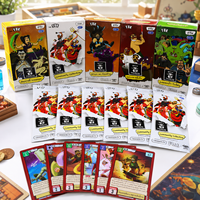 Cartes à collectionner personnalisées en papier holographique écologique et durable, impression personnalisée de haute qualité, cartes TCG d'anime