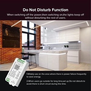 Tuya ZigBee <span class=keywords><strong>Led</strong></span> điều khiển ánh sáng điện thoại thông minh cảm ứng chuyển đổi điều khiển thông minh <span class=keywords><strong>Led</strong></span> điều khiển mono/CCT Dimmable - Product Image 4
