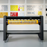 Cortadora de Vinilo Reflectante Yinghe de 1230 mm, Máquina de Corte de Contorno Automática, 110V/220V, Cuchilla Importada, 1 Año de Garantía, 1000 mm/s