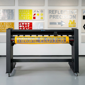 Plotter de Corte de Vinilo Reflectante Yinghe de 1230 mm, Máquina de Corte de Contorno Automática, 110V/220V, Modelo de Cuchilla Importada 1200G - Product Image 1