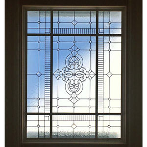 Capas de cristal con plomo personalizadas, grupos cónicos y vidrio texturizado transparente para <span class=keywords><strong>tragaluz</strong></span> de <span class=keywords><strong>pasillo</strong></span> de 9 piezas - Product Image 2