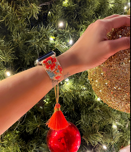 <span class=keywords><strong>Bracelet</strong></span> de montre intelligente pour femmes, <span class=keywords><strong>bracelet</strong></span> de montre en perles Miyuki, <span class=keywords><strong>bijoux</strong></span> à franges, 38 mm, 40 mm, 42 mm, 44 mm, pour <span class=keywords><strong>Apple</strong></span> <span class=keywords><strong>Watch</strong></span> - Product Image 4