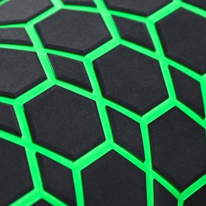 KT GuoMei - Tapete Hexagonal de Espuma <span class=keywords><strong>EVA</strong></span> Impermeable <span class=keywords><strong>para</strong></span> Piso de Barco, Color Negro y Verde Diamante, Lámina de Espuma <span class=keywords><strong>para</strong></span> Piso de Barco, Piso de <span class=keywords><strong>Goma</strong></span> <span class=keywords><strong>para</strong></span> Yate - Product Image 3