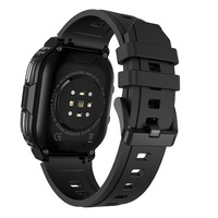 Reloj Inteligente DM63 de 2.13 Pulgadas con NFC, Contraseña, Pantalla AMOLED de 1000 mAh, IP67, Cuadrado, Sistema Operativo Android, Compatible con Tarjeta SIM 4G para Registro Deportivo