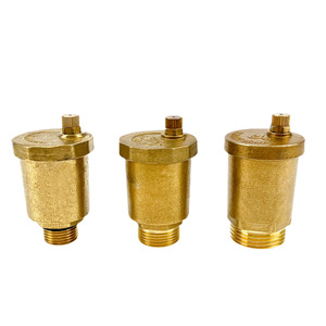 Valve de purge automatique en laiton 1/2 po pour radiateur de chauffage et système de chauffage par le sol - Product Image 1