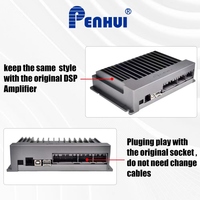 Modules de karaoké d'amplificateur DSP de voiture à 12 canaux pour système de mise à niveau audio de voitures Kia et Hyundai 64W X12CH entrée optique BT