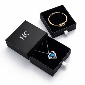 Classic <b>Jewelry</b> Set Box Rigid Drawer <b>Jewelry</b> Display Box Custom <b>Jewelry</b> Set Insert Printing Custom Logo Finishing OEM Accepted - Product Image 6