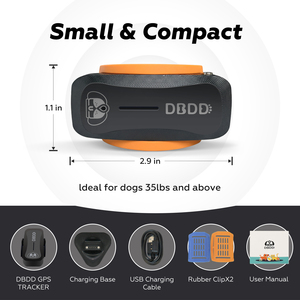 Traceur GPS 4G pour chien : localisation en temps réel, anti-perte, alertes géofences, surveillance de la santé, vétérinaire IA, étanche, longue autonomie de la batterie - Product Image 2
