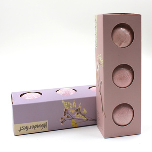 Juego de bombas de baño de burbujas relajantes personalizables OEM más vendidas 100% ingredientes naturales Fizzies de baño revitalizantes - Product Image 4