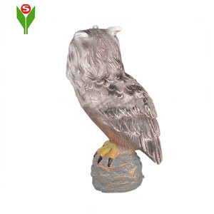 Hibou de jardin en plastique décoratif, animaux domestiques, pour protéger la plante - Product Image 3
