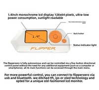 Flipper Zero Original, el Pequeño Delfín, Mascota Electrónica Multifuncional, Herramienta de Programación para Geeks, Auténtico Producto de China en Stock