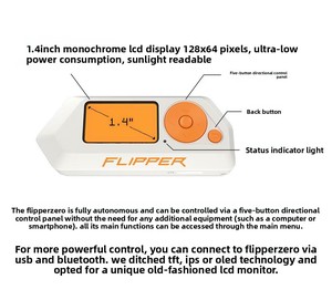 Flipper Zero, <span class=keywords><strong>le</strong></span> petit <span class=keywords><strong>dauphin</strong></span> électronique, outil de programmation multifonctionnel pour geeks, authentique, en stock, provenant de Chine - Product Image 4