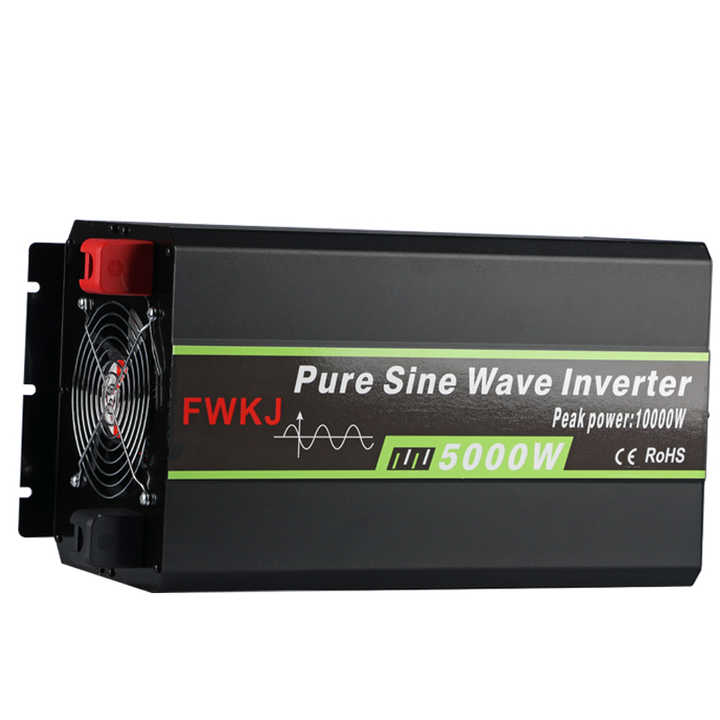 Chinese Supplier 5000W Digital Power Inverter 50Hz Pure Sine Wave 12/24 ...