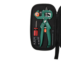 DD2875 Sécateur Couteau V-Greffe et U-Greffe Ciseaux d'arbre avec bandes Kit d'outils de greffage et lames de rechange