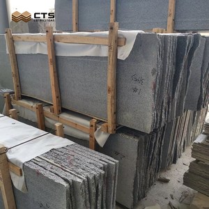 Gris oscuro China barato flameado al por mayor negro Río Negro <span class=keywords><strong>piedra</strong></span> granito nuevo G654 azulejos losas para escaleras Kerbstone - Product Image 6