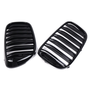 Rejilla de entrada de aire de doble línea negra para BMW Serie 7 G11 G12, para modificación del parachoques delantero 2016-2018 - Product Image 5