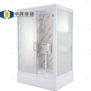 CGCH Modern Hotel - Módulos de Baño Prefabricados Cuadrados, Cuartos de Ducha Integrados, Baños Completos con Puerta Corredera de Aluminio - Product Image 5